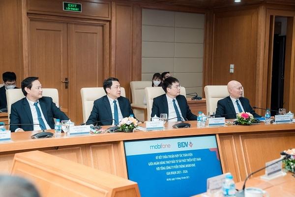 MobiFone và BIDV ký kết Thỏa thuận hợp tác toàn diện giai đoạn 2021-2026