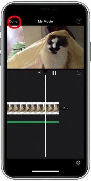 Cách chèn nhạc vào video iPhone