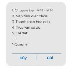 Hướng dẫn lì xì bằng Mobile Money