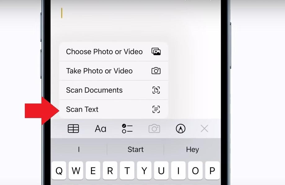 Hướng dẫn scan văn bản trên iOS 15.4