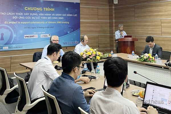 Chuyên gia EU hỗ trợ đào tạo cho đội ngũ ứng cứu sự cố của Việt Nam