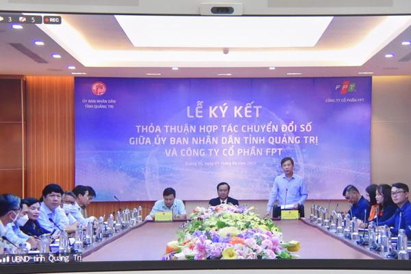 Doanh nghiệp công nghệ hợp tác cùng Quảng Trị đưa chuyển đổi số vào đời sống