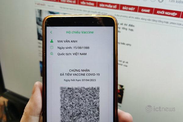 Hơn 1,6 triệu người dân đã được Bộ Y tế cấp “Hộ chiếu vắc xin”