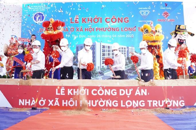 Khởi công dự án nhà ở xã hội tại TP Thủ Đức và huyện Bình Chánh - Ảnh 1.