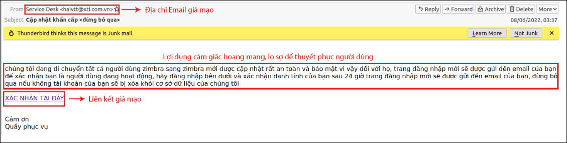 Chuyên gia chỉ cách nhận biết thư điện tử, tin nhắn lừa đảo