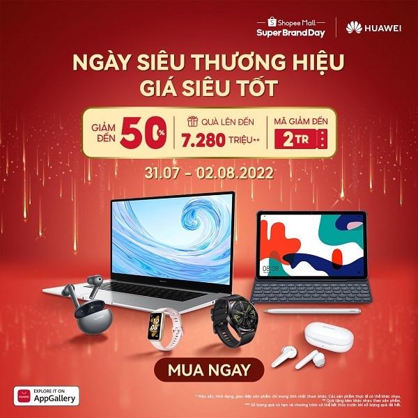 HUAWEI cùng Shopee khởi động Ngày siêu thương hiệu