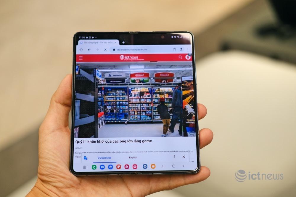 Hình ảnh và video chi tiết Samsung Z Fold 4 và Z Flip 4 tại Việt Nam