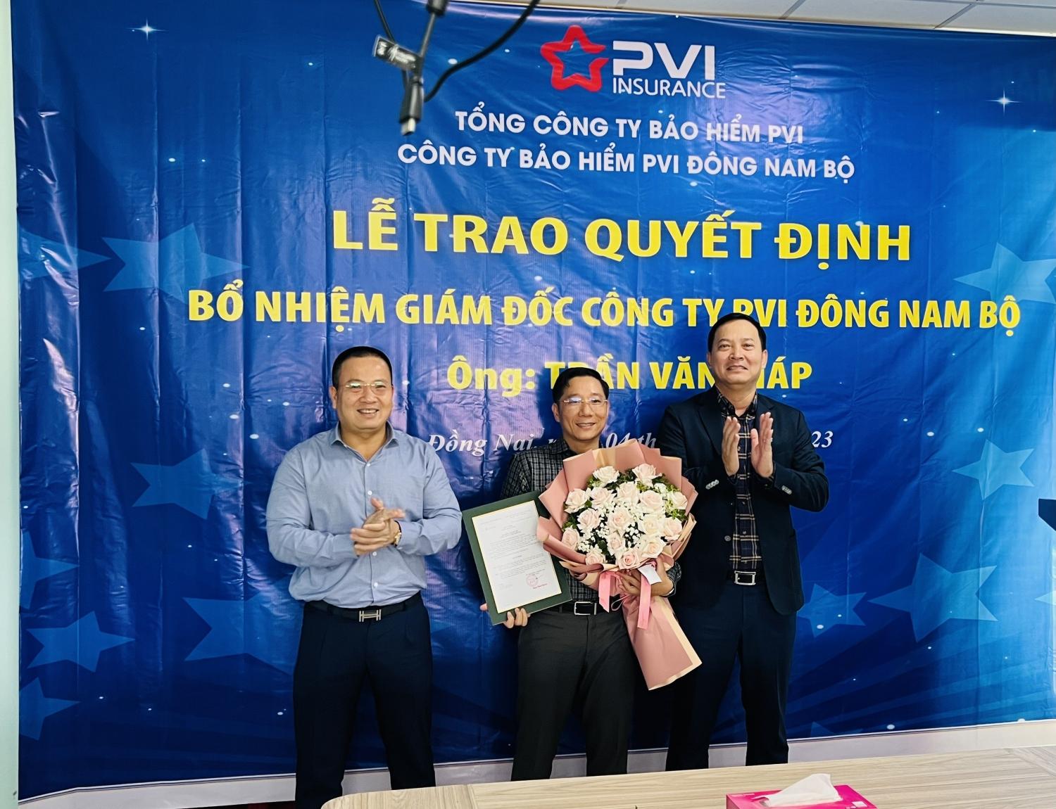 Bảo hiểm PVI bổ nhiểm chức danh Giám đốc các đơn vị thành viên