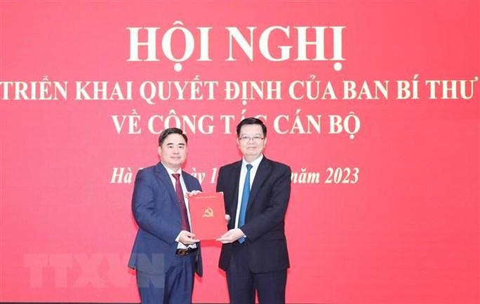 Triển khai quyết định của Ban Bí thư về công tác cán bộ - Ảnh 1.