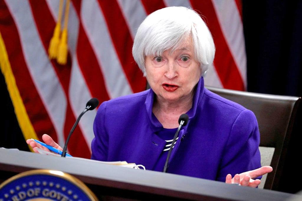 Bộ trưởng Bộ Tài chính Mỹ Janet Yellen - Ảnh: Reuters