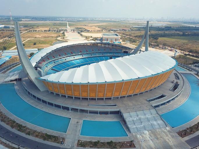 Những công đoạn cuối cùng cho lễ khai mạc SEA Games 32 - Ảnh 1.