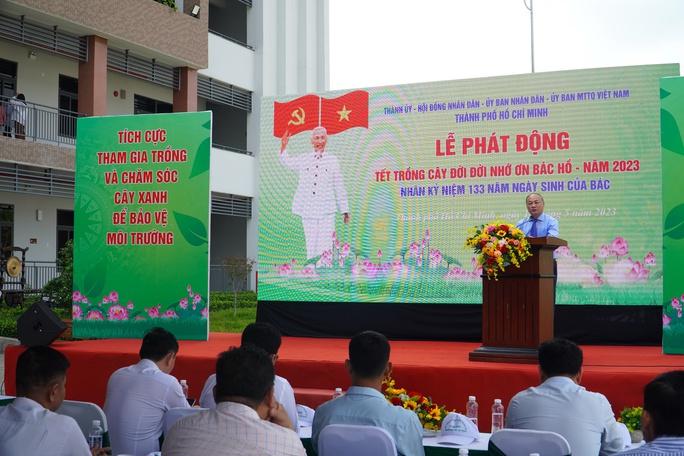 TP HCM: Phát động Tết trồng cây đời đời nhớ ơn Bác Hồ năm 2023 - Ảnh 1.