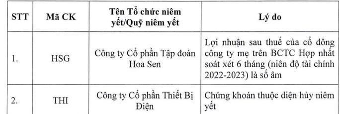 Cổ phiếu thép Hoa Sen và 79 mã khác bị cắt margin trên sàn HoSE - Ảnh 1.