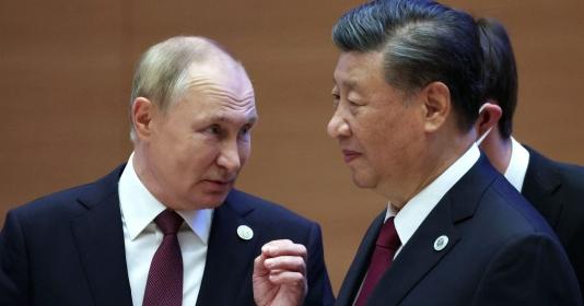 Moscow ngày càng trở nên phụ thuộc vào Trung Quốc khi cuộc chiến ở Ukraine kéo dài. Ảnh: SERGEI BOBYLYOV/Getty Images