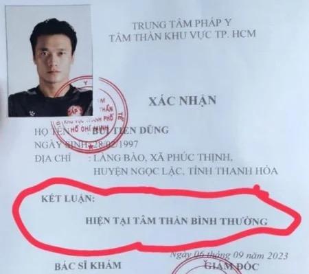 Lý do thủ môn Bùi Tiến Dũng đi khám sức khỏe tâm thần - Ảnh 1.