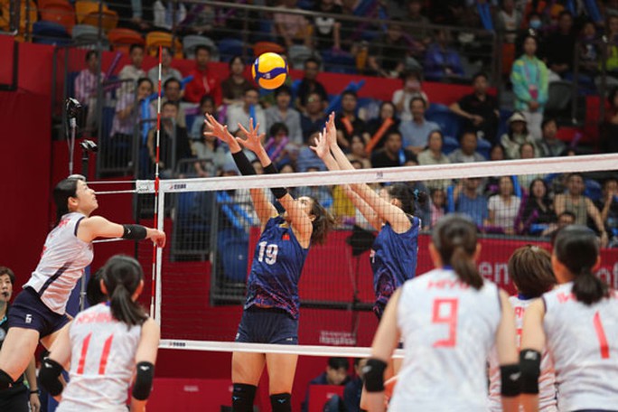 Điểm sáng bóng chuyền nữ tại ASIAD 19 - Ảnh 1.