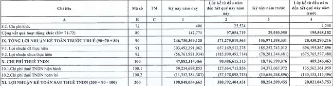 Một công ty chứng khoán báo lãi tăng hơn 2.200%  - Ảnh 1.