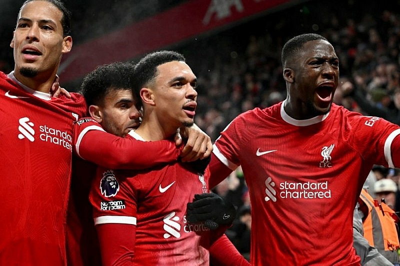 Bảng xếp hạng vòng 14 Ngoại hạng Anh ngày 4/12: Liverpool vượt Man City, Chelsea thắng nghẹt thở