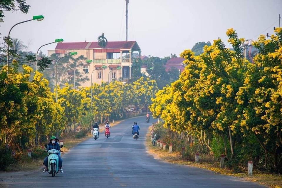 Diện mạo tươi sáng tại xã kiểu mẫu đầu tiên của Sơn Tây