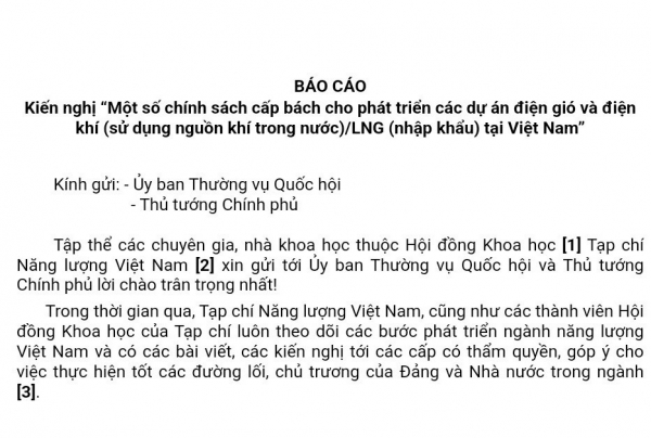 Đề xuất một số 'chính sách cấp bách' phát triển nguồn điện gió và điện khí  tại Việt Nam | Tạp chí Năng lượng Việt Nam