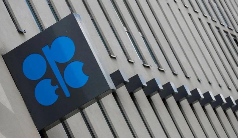 Biểu trưng của OPEC tại trụ sở chính ở Vienna, Áo tháng 6/2018 Ảnh minh họa: Reuters.