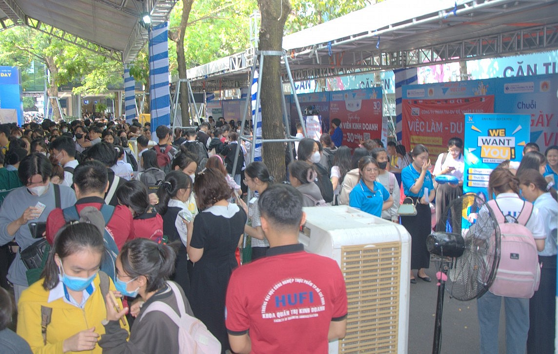Hơn 150 doanh nghiệp tuyển dụng 6.000 việc làm tại Ngày hội việc làm Trường Đại học Công Thương
