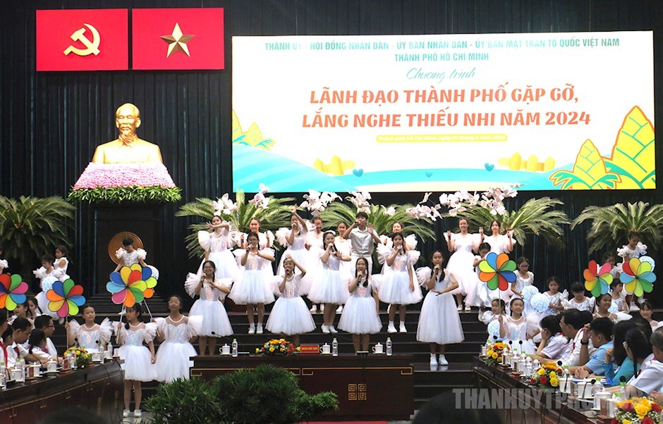 Lắng nghe tâm tư, nguyện vọng của thiếu nhi TP HCM