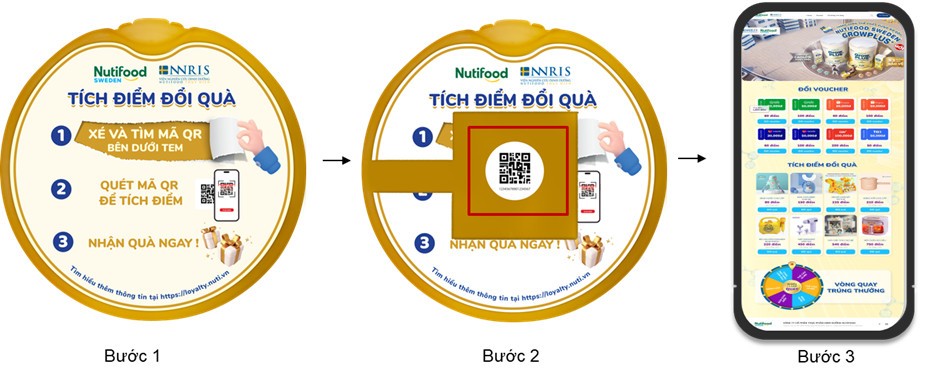 Cùng sưu tập bộ quà siêu tiện lợi của Nutifood chỉ với 3 bước đơn giản