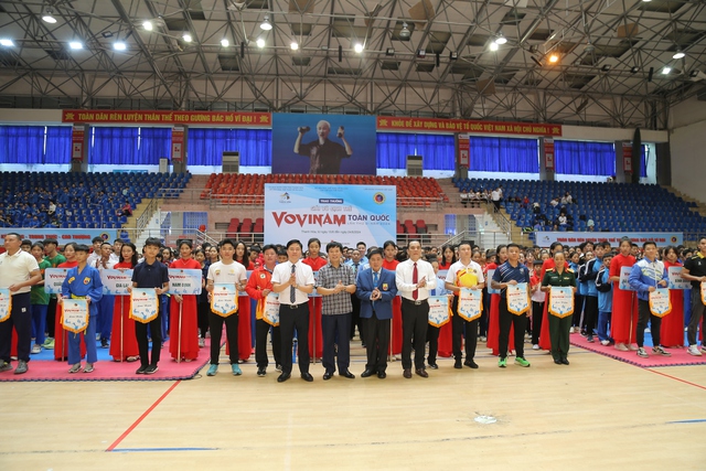 Khai mạc Giải V địch trẻ Vovinam toàn quốc 2024- Ảnh 1.