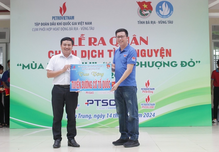 Cụm phối hợp hoạt động Bà Rịa - Vũng Tàu tổ chức ra quân chiến dịch “Mùa hè xanh” năm 2024