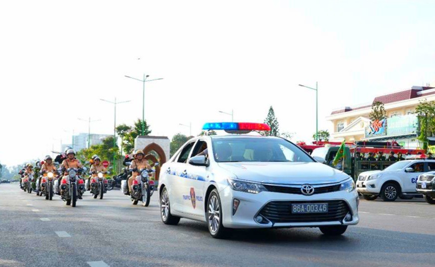 Công an tỉnh Bình Thuận mở đợt cao điểm trấn áp tội phạm, bảo đảm an ninh trật tự (Ảnh CTV)