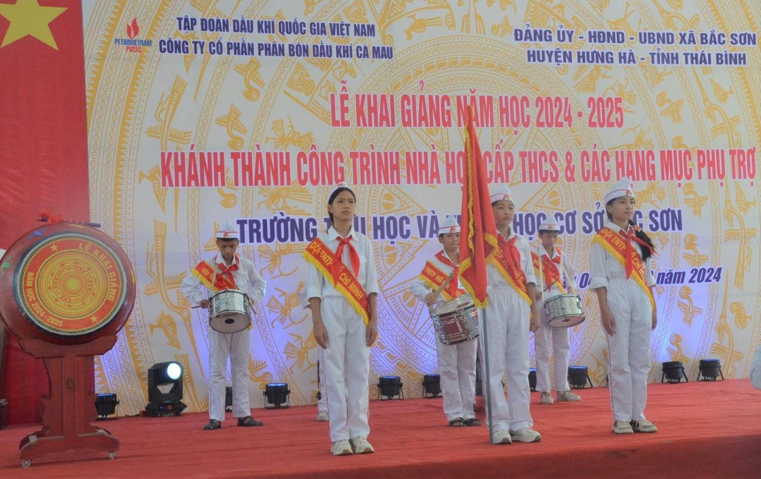 Phân bón Cà Mau tài trợ 5 tỷ đồng xây dựng trường học tại Thái Bình