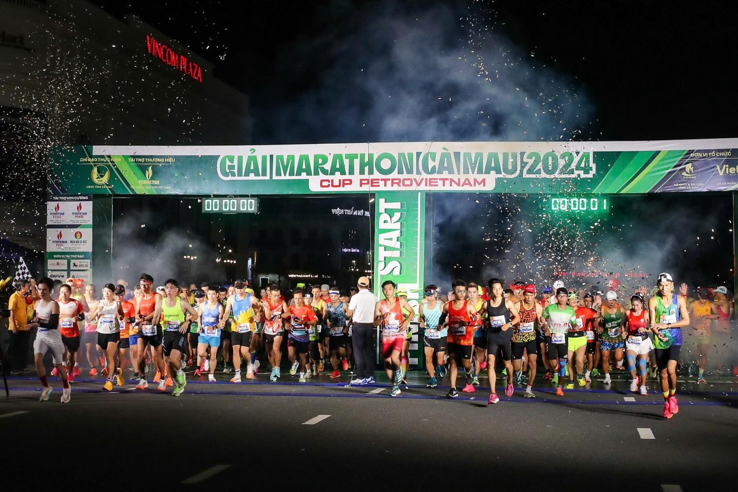 [Chùm ảnh] Toàn cảnh giải Marathon Cà Mau 2024   Cup Petrovietnam