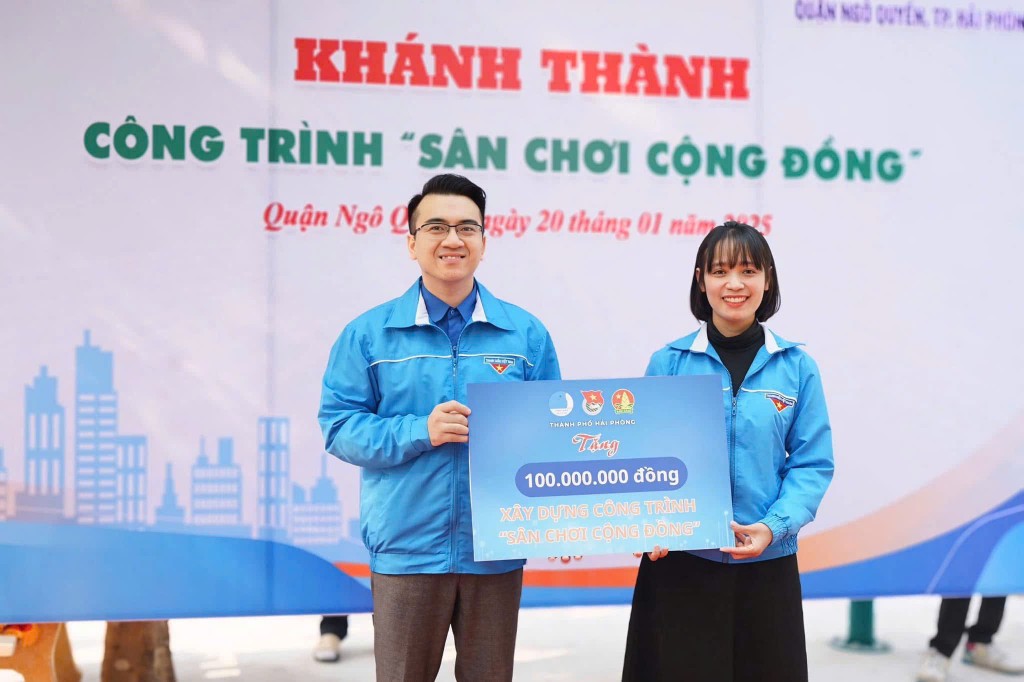 Thành đoàn Hải Phòng triển khai nhiều công trình thanh niên ý nghĩa