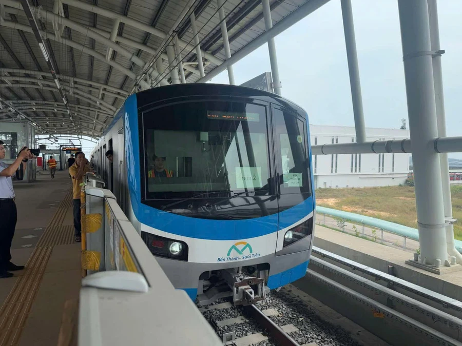 Tuyến metro số 1 đã mang lại diện mạo mới cho giao thông đô thị tại TPHCM.