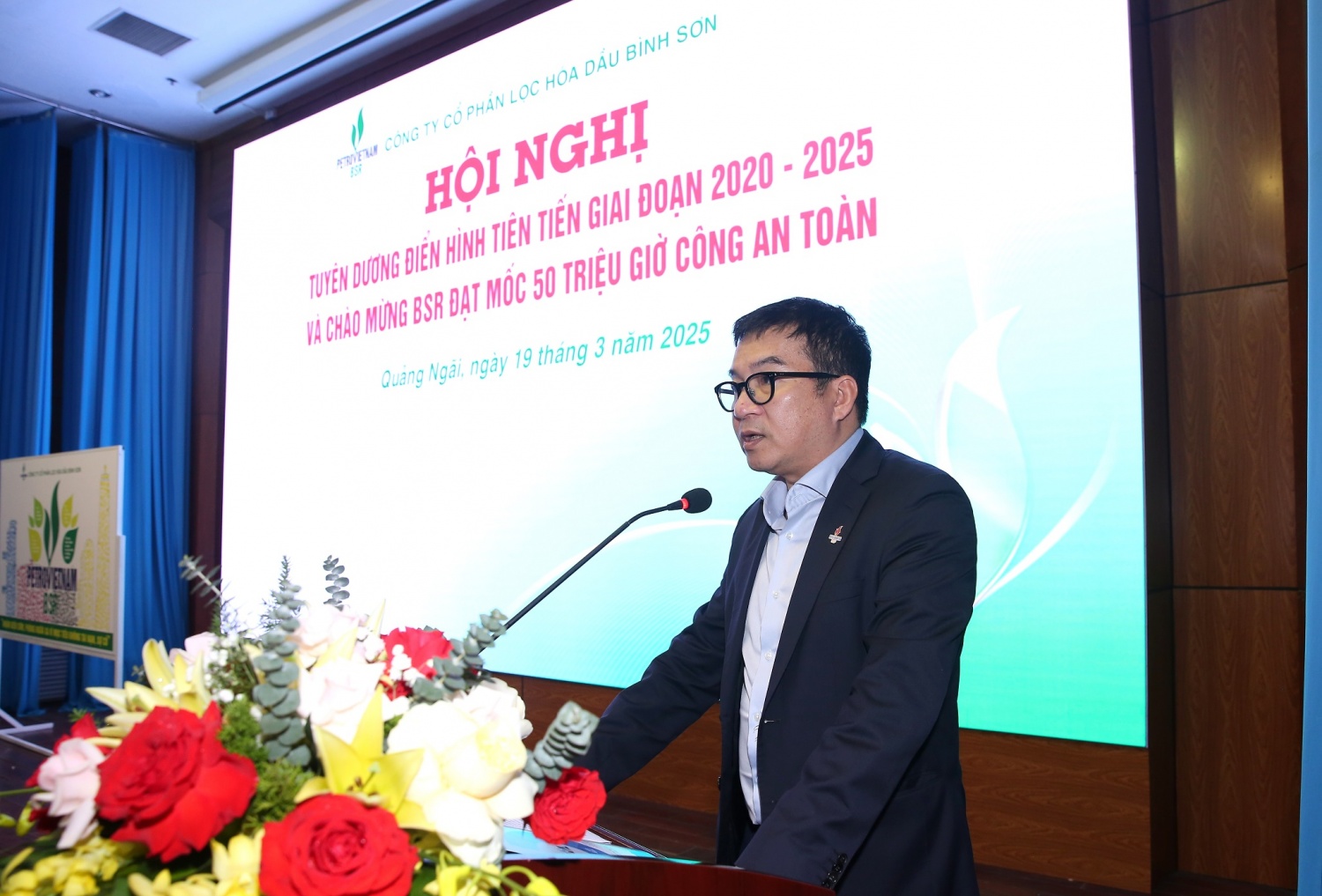 Ông Nguyễn Việt Thắng - Tổng Giám đốc BSR phát động phong trào thi đua giai đoạn 2025 - 2030.