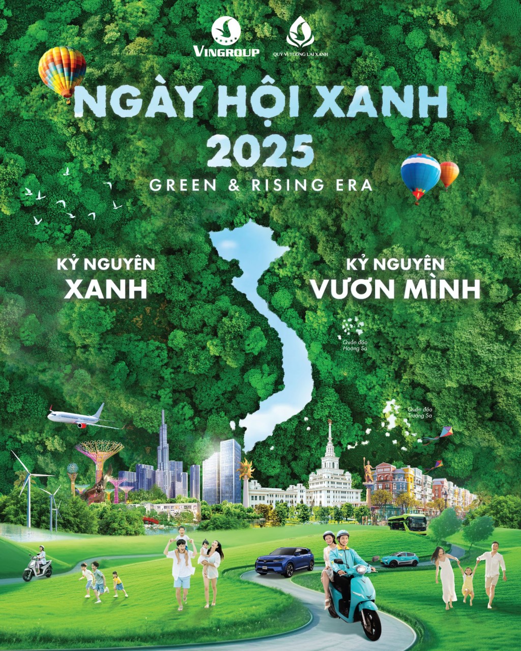 Vingroup tổ chức Ngày hội xanh 2025 tại Ocean City