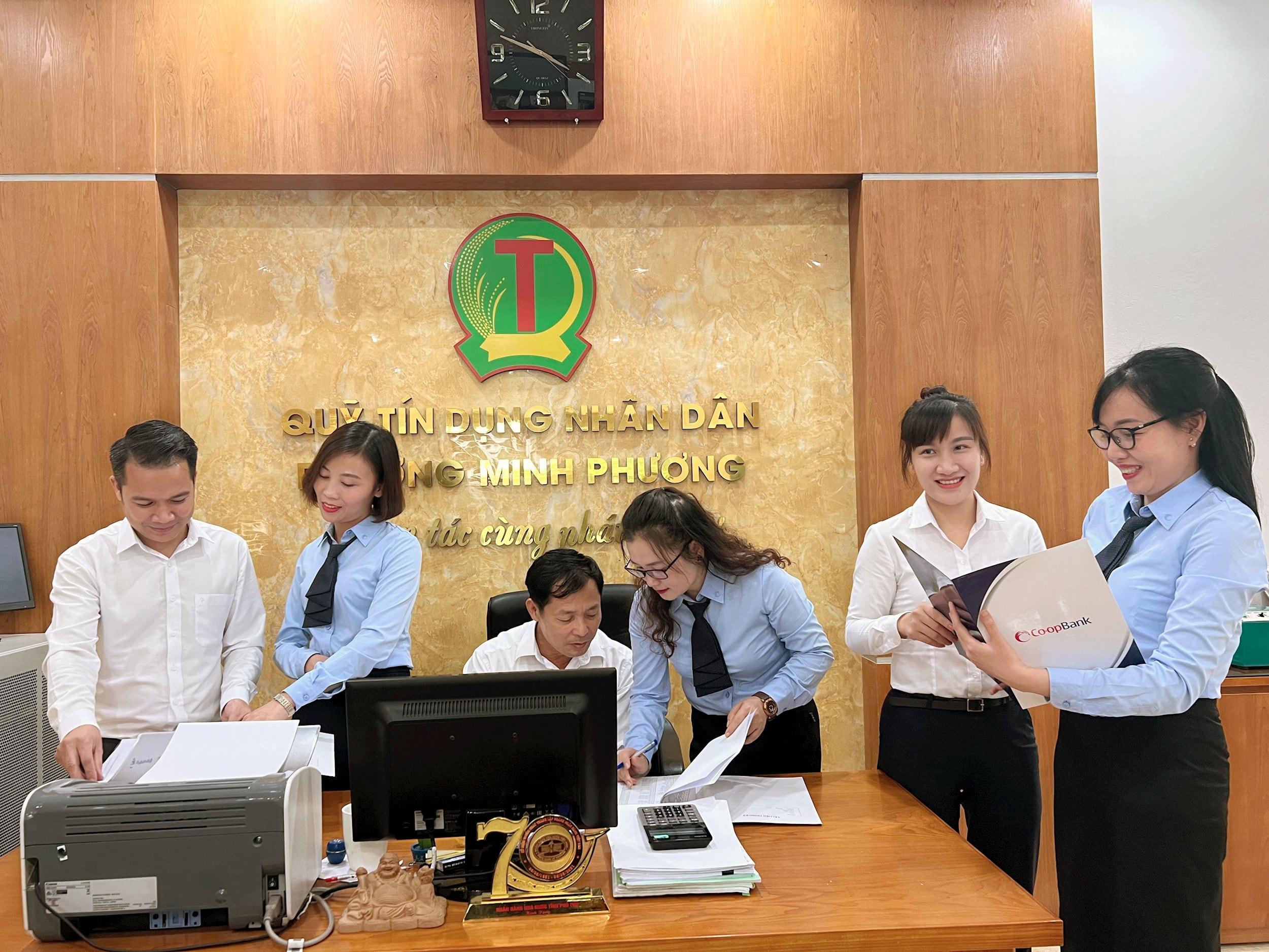 Cán bộ Chi nhánh Co-opBank tư vấn hỗ trợ QTDND (Ảnh minh họa).
