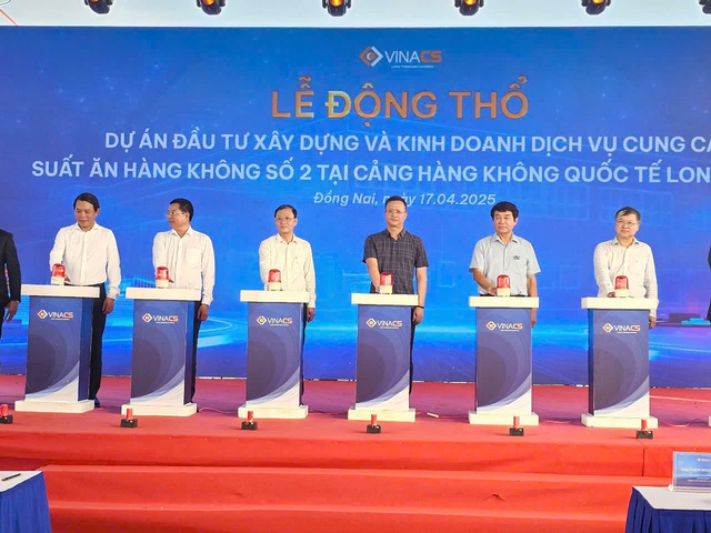 Khởi công dự án cung cấp suất ăn hàng không tại sân bay Long Thành- Ảnh 1.