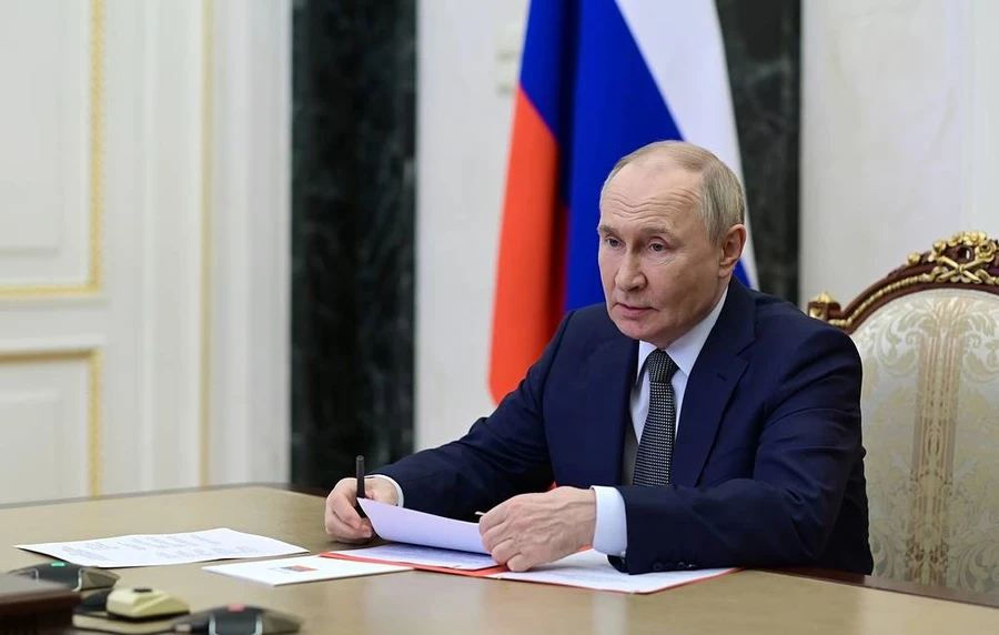 Tổng thống Nga Vladimir Putin.