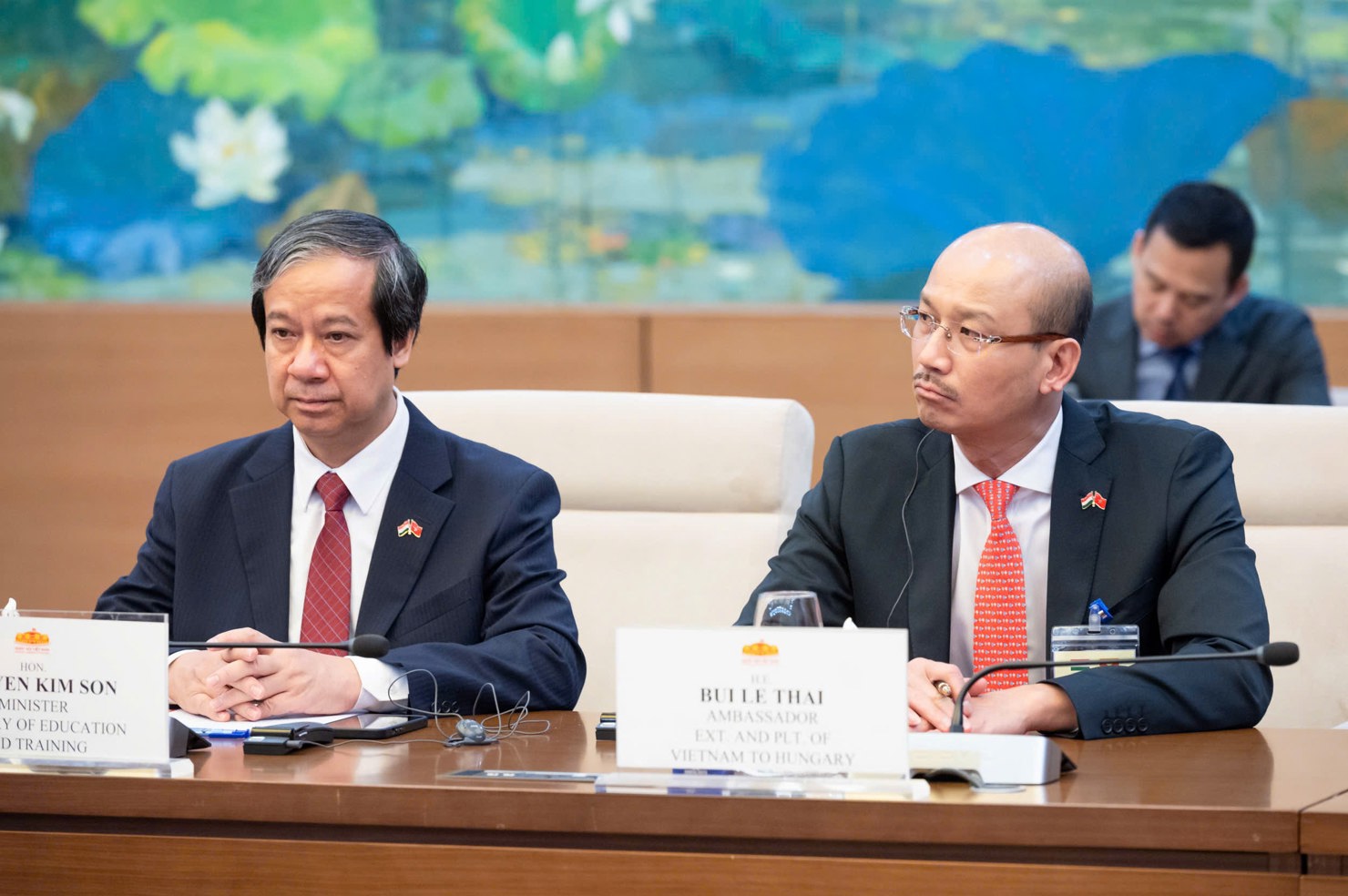 Các đại biểu dự cuộc hội kiến. Ảnh: Phạm Thắng