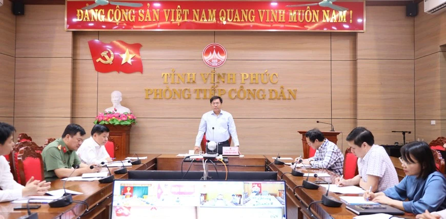 Chủ tịch UBND tỉnh Trần Duy Đông phát biểu chỉ đạo tại buổi tiếp công dân định kỳ tháng 4/2025.