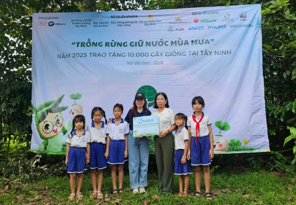 Vườn cây O.Garden – lời cam kết lâu dài của OPES đối với bảo vệ môi trường và phát triển bền vững
