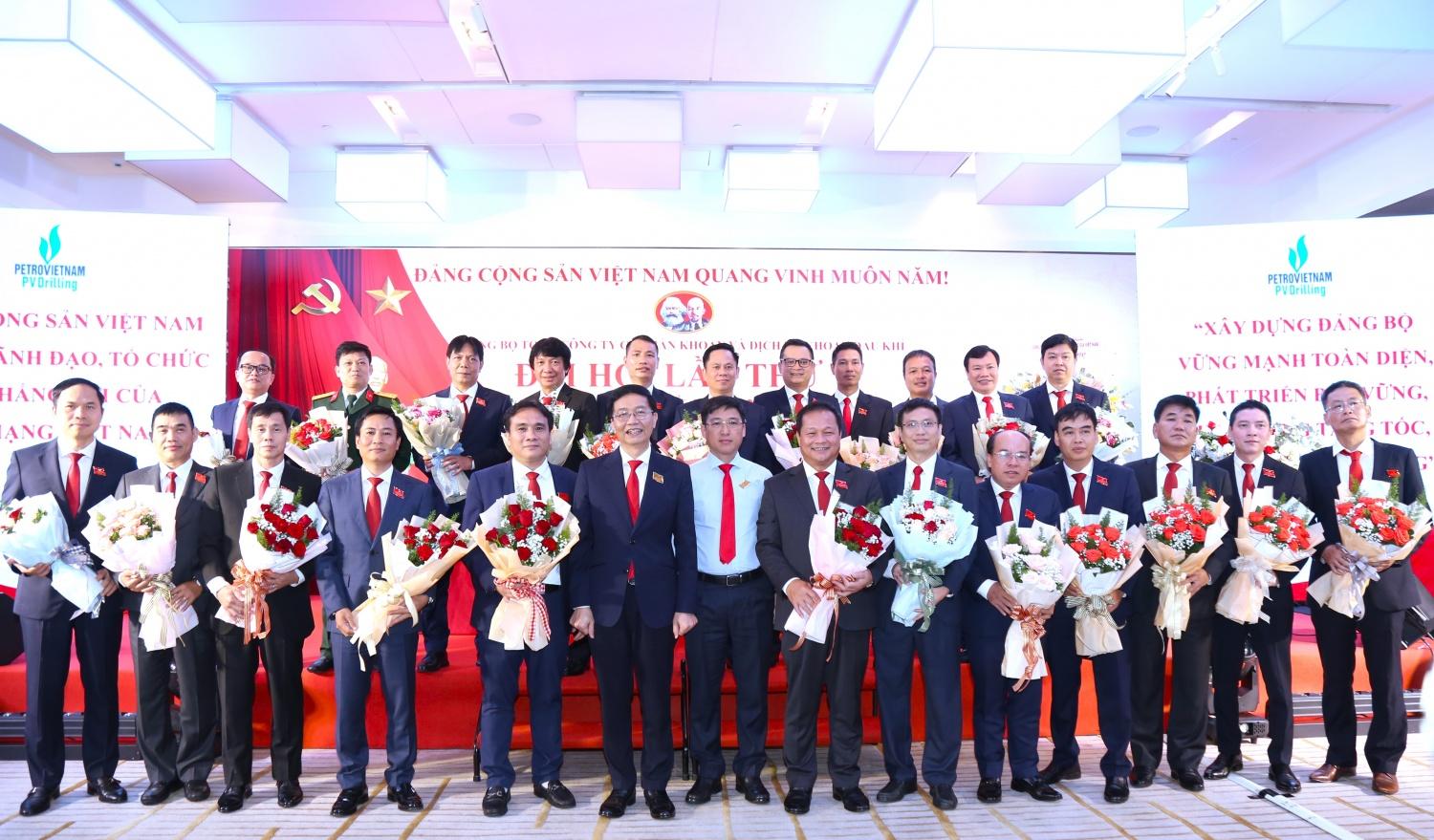 [Chùm ảnh] Đảng bộ PV Drilling tổ chức thành công Đại hội đại biểu lần thứ V, nhiệm kỳ 2025 - 2030