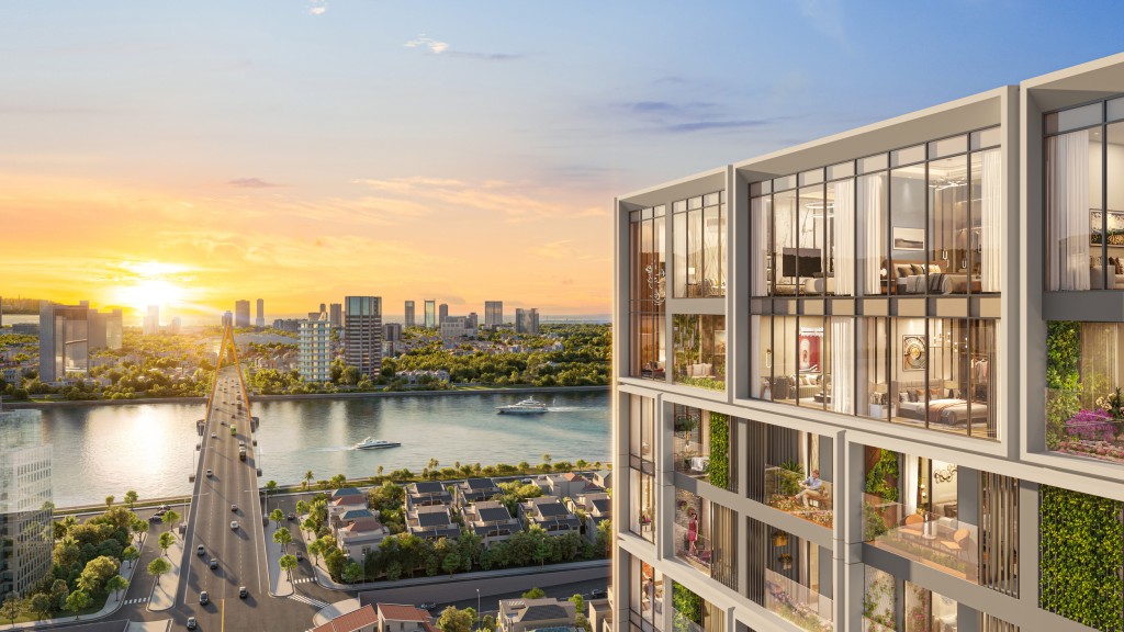 Qũy căn hộ cao tầng sở hữu tầm nhìn đắt giá  (Ảnh: Sun Property)