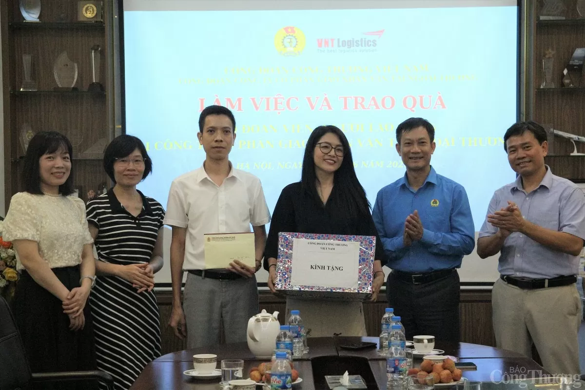 Công đoàn Công Thương Việt Nam chung tay chăm lo người lao động ngành Logistics
