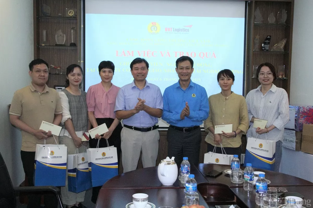 Công đoàn Công Thương Việt Nam chung tay chăm lo người lao động ngành Logistics