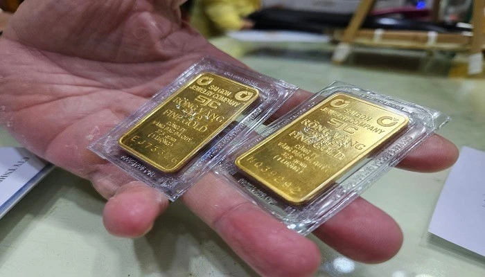 Giá vàng hôm nay 13/6 tăng nhẹ 200 đồng/lượng ở cả 2 chiều