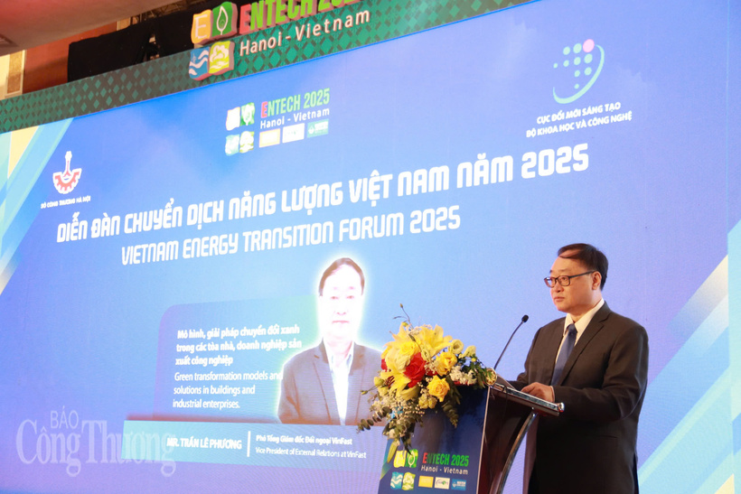 Ông Trần Lê Phương, Phó Tổng Giám đốc Đối ngoại VinFast. Ảnh: Thanh Tuấn