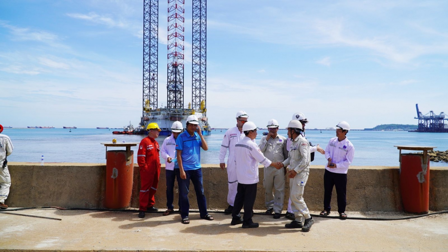 Hoàn thành bảo dưỡng sửa chữa, PVSM bàn giao Giàn Tam Đảo 02 cho Vietsovpetro